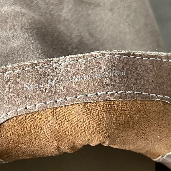 DOLCE VITA Suede Flat Brown 11 Slip On - Picture 8 of 9